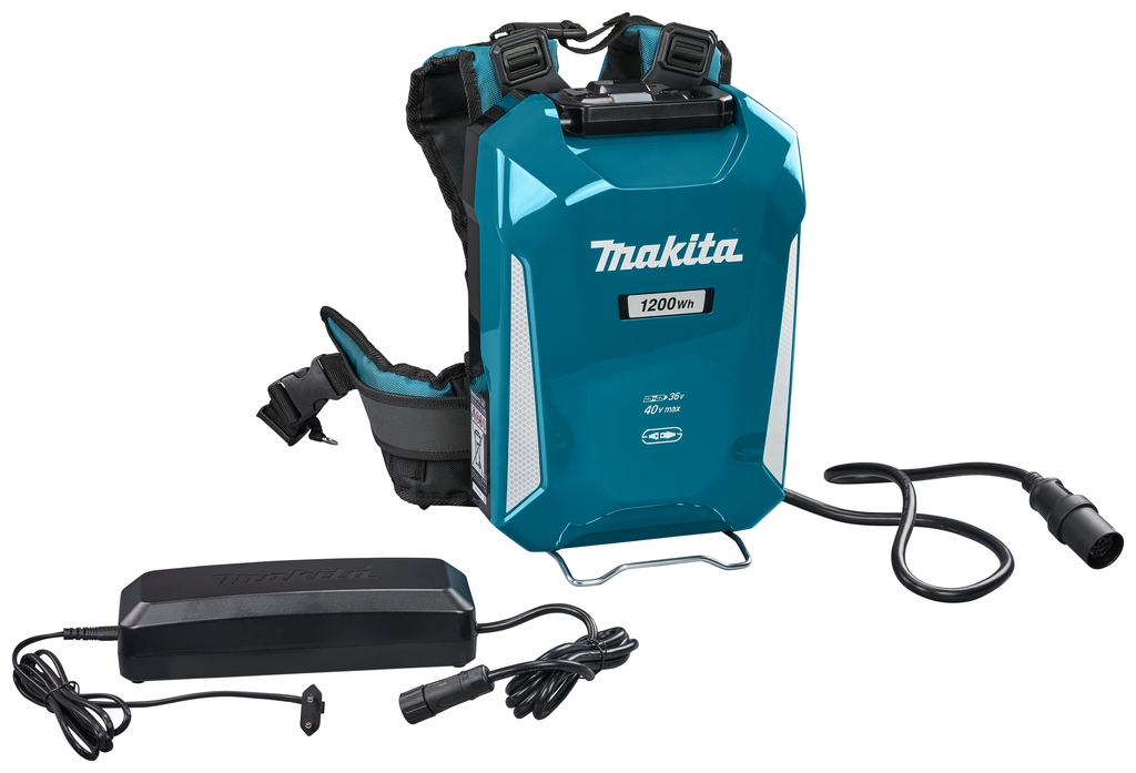 Makita Accessoires NLBPDC1200A02 PDC1200 Station de batterie à dos 36V sans adaptateurs et batteries