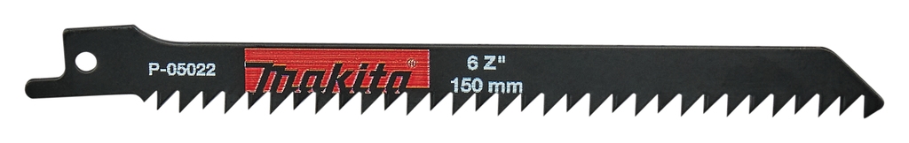 Makita Accessoires P-05022 Lame de scie sabre 3022 Spécial Bois et plastique 5 pièces