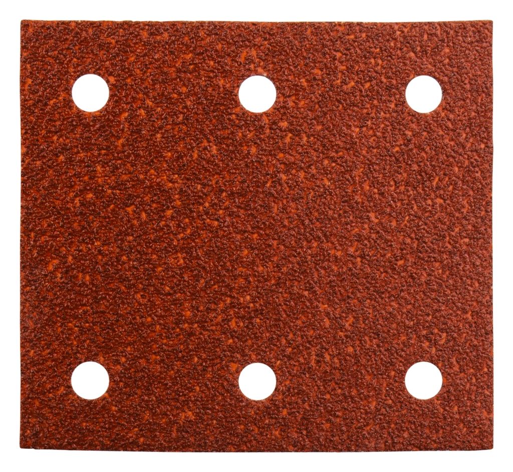 Makita Accessoires P-33087 feuille abrasive 102x114 mm Grain 40 RED 10 pcs.