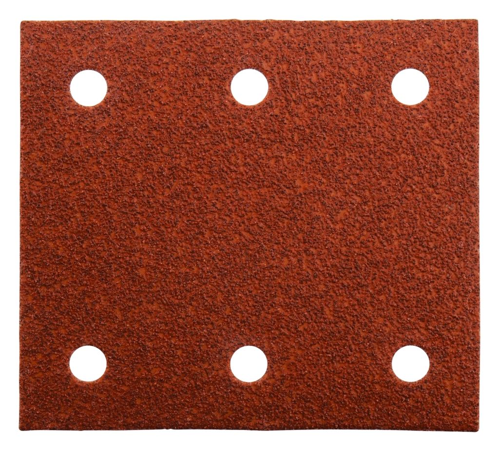 Makita Accessoires P-33093 feuille abrasive 102x114 mm Grain 60 RED 10 pcs.