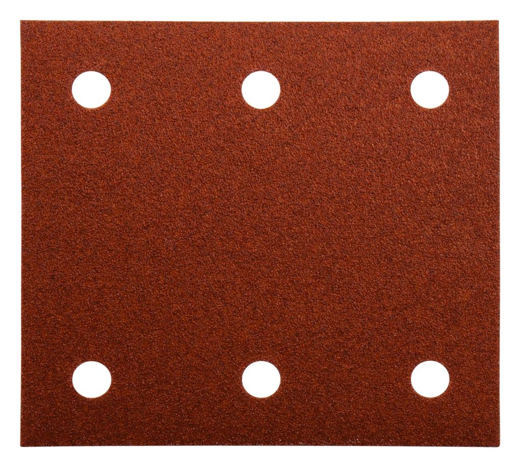 Makita Accessoires P-33124 feuille abrasive 102x114 mm Grain 120 RED 10 pcs.