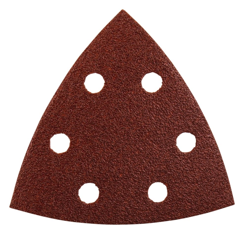 Makita Accessoires P-33277 feuille abrasive 94x94 mm Grain 80 RED 10 pcs.