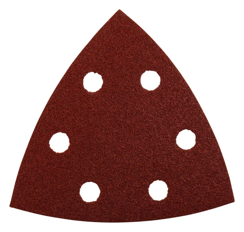 Makita Accessoires P-33299 feuille abrasive 94x94 mm Grain 120 RED 10 pcs.