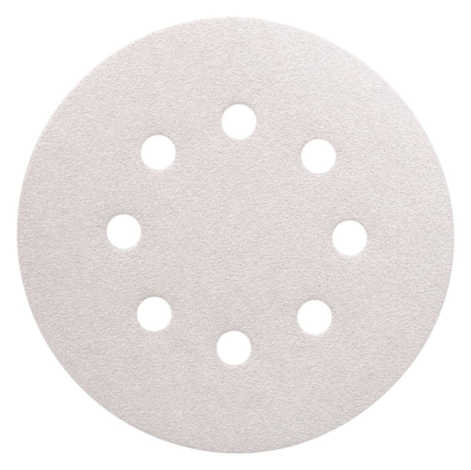 Makita Accessoires P-33386 Disque abrasif 125 mm Grain 120 Blanc 10 pcs.
