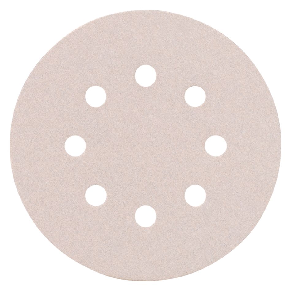 Makita Accessoires P-33392 Disque abrasif 125 mm Grain 180 Blanc 10 pcs.
