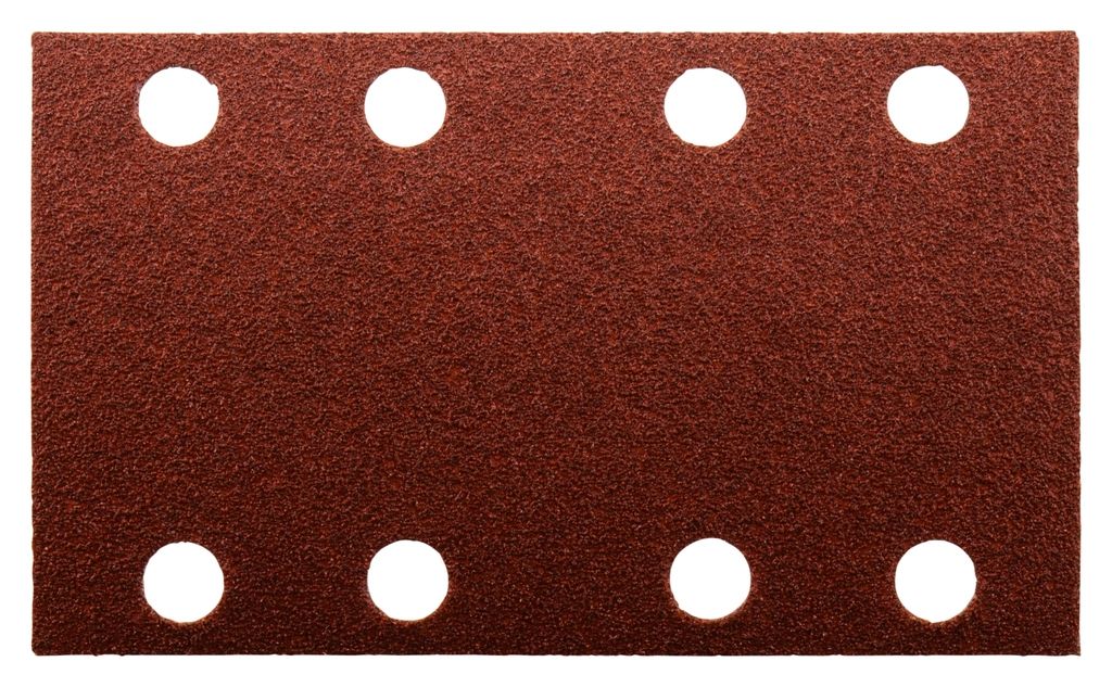 Makita Accessoires P-42189 feuille abrasive 80x133 mm Grain 60 RED 10 pcs.