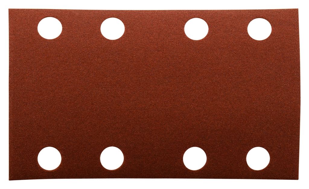 Makita Accessoires P-42226 feuille abrasive 80x133 mm Grain 240 RED 10 pcs.
