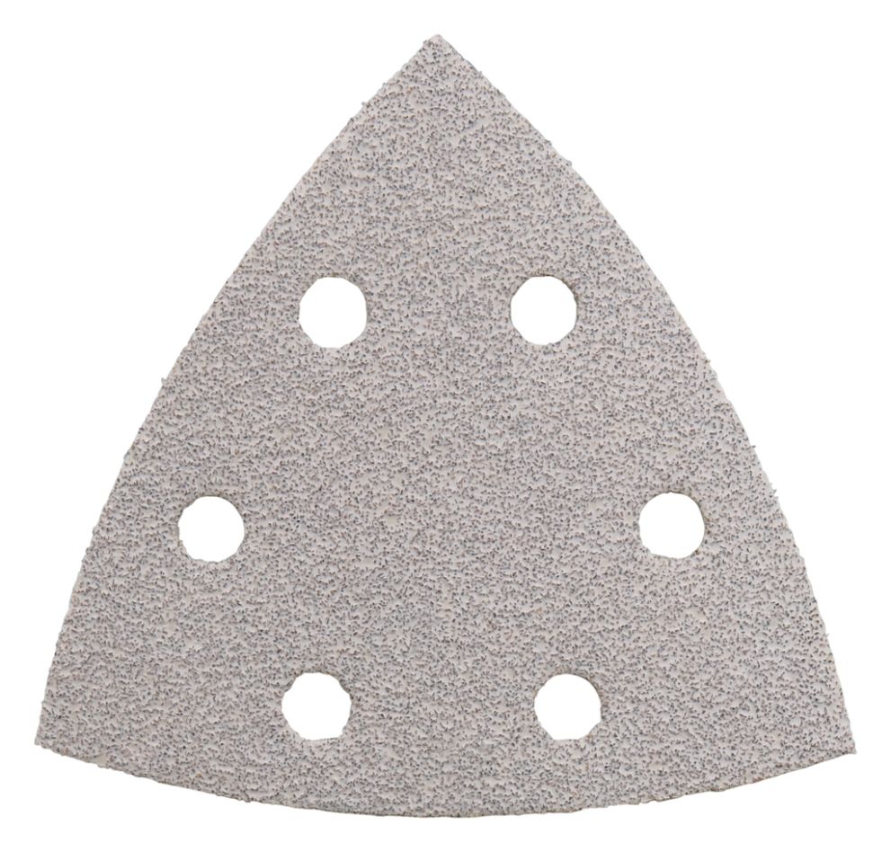 Makita Accessoires P-42709 feuille abrasive 94x94 mm Grain 80 Blanc 10 pcs.