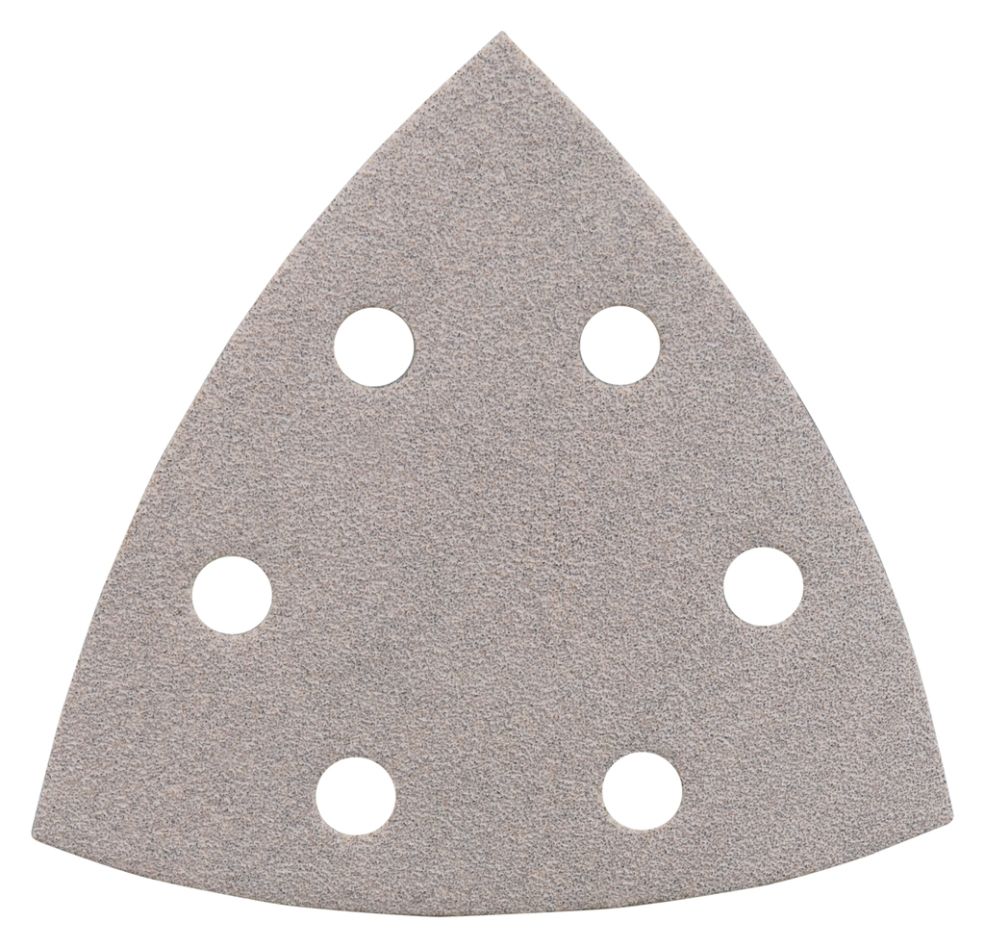 Makita Accessoires P-42721 feuille abrasive 94x94 mm Grain 120 Blanc 10 pcs.