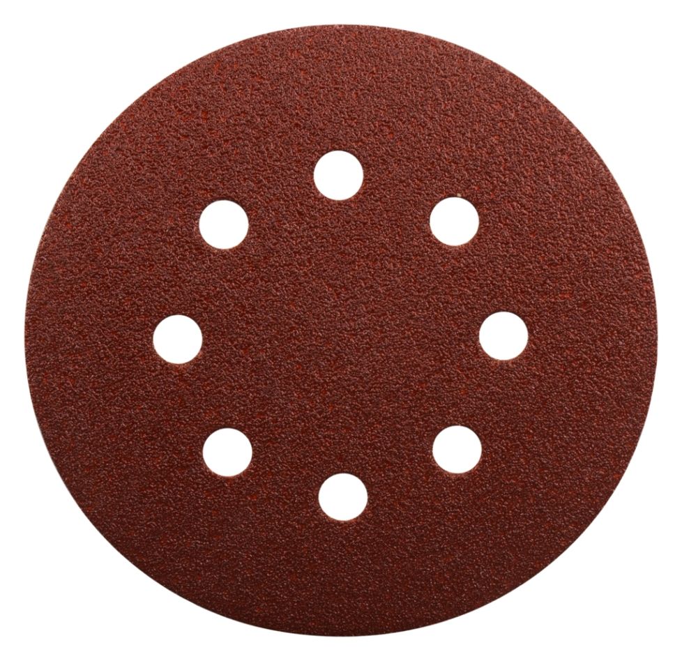 Makita Accessoires P-43549 Disque abrasif 125 mm Grain 60 Rouge 10 pcs.