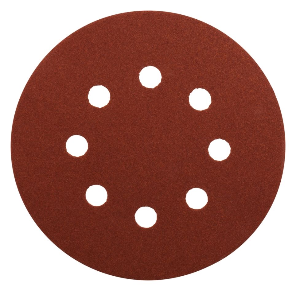 Makita Accessoires P-43599 Disque abrasif 125 mm Grain 240 Rouge 10 pcs.