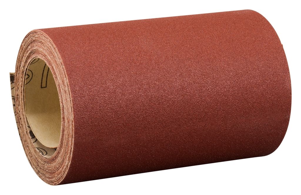 Makita Accessoires P-38146 Rouleau de papier de verre 120mm x 5 mtr. Grain 120 ROUGE