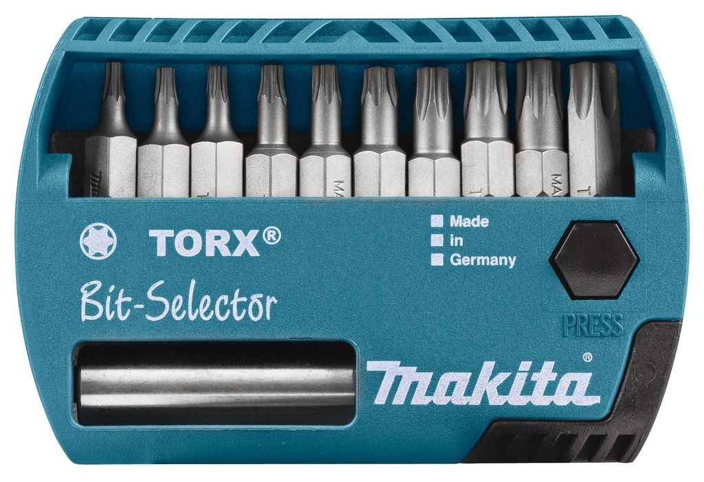Makita Accessoires P-53768 Jeu d''embouts de vis 11 pièces "TORX