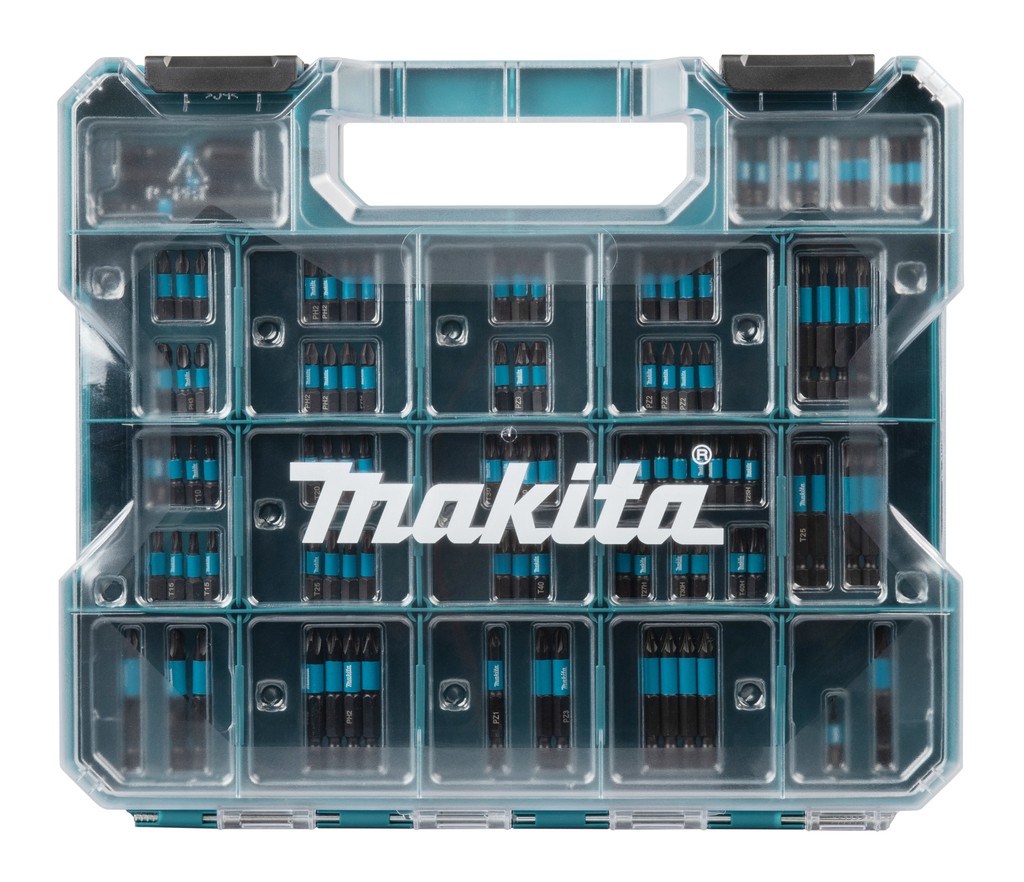 Makita Accessoires E-24826 Impact Black Jeu d'embouts de vissage à percussion 100 pièces