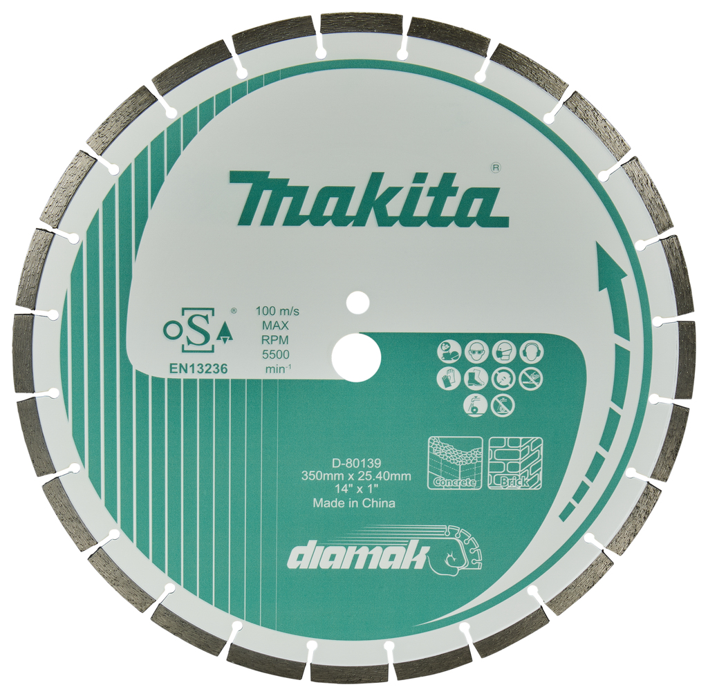 Makita Accessoires D-80139 Roue diamantée 350x25.4