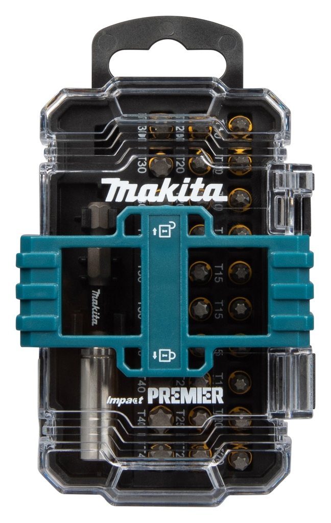 Makita Accessoires E-25111 Impact Premier Jeu d'embouts de vissage à percussion Torx 31 pièces