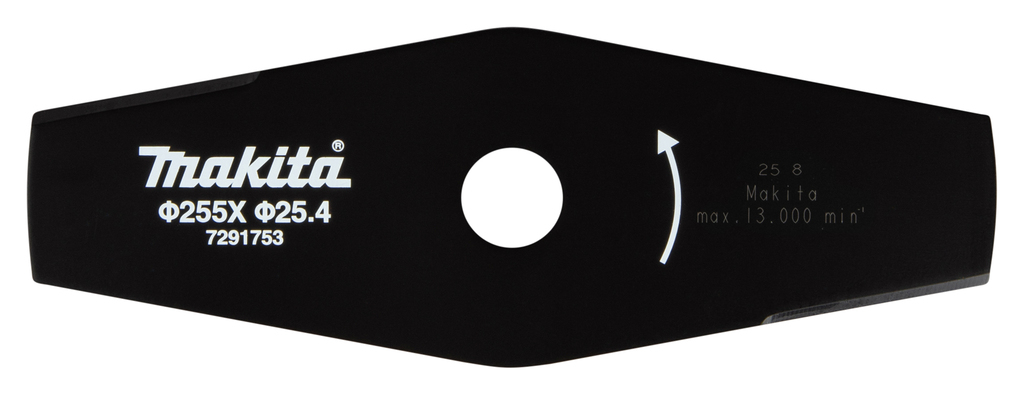 Makita Accessoires 1916D8-0 Lame de tondeuse 255 x 25,4 mm