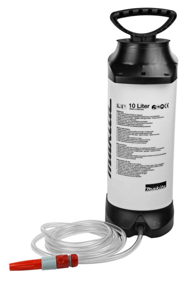 Makita Accessoires 988394610 Réservoir d'eau sous pression en plastique 10ltr