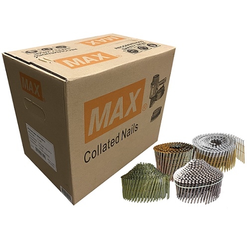 Max GCN10013 Clou de bobine Anneau plat vierge - 2,1x45mm
