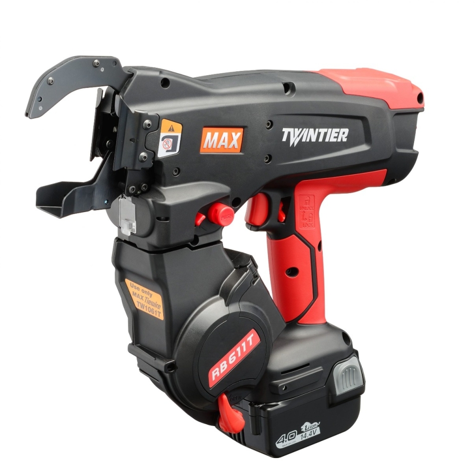 Max TRB94002 RB611T Dispositif de tressage Twintier jusqu'à 32mm x 29mm avec fil de 1.0 mm