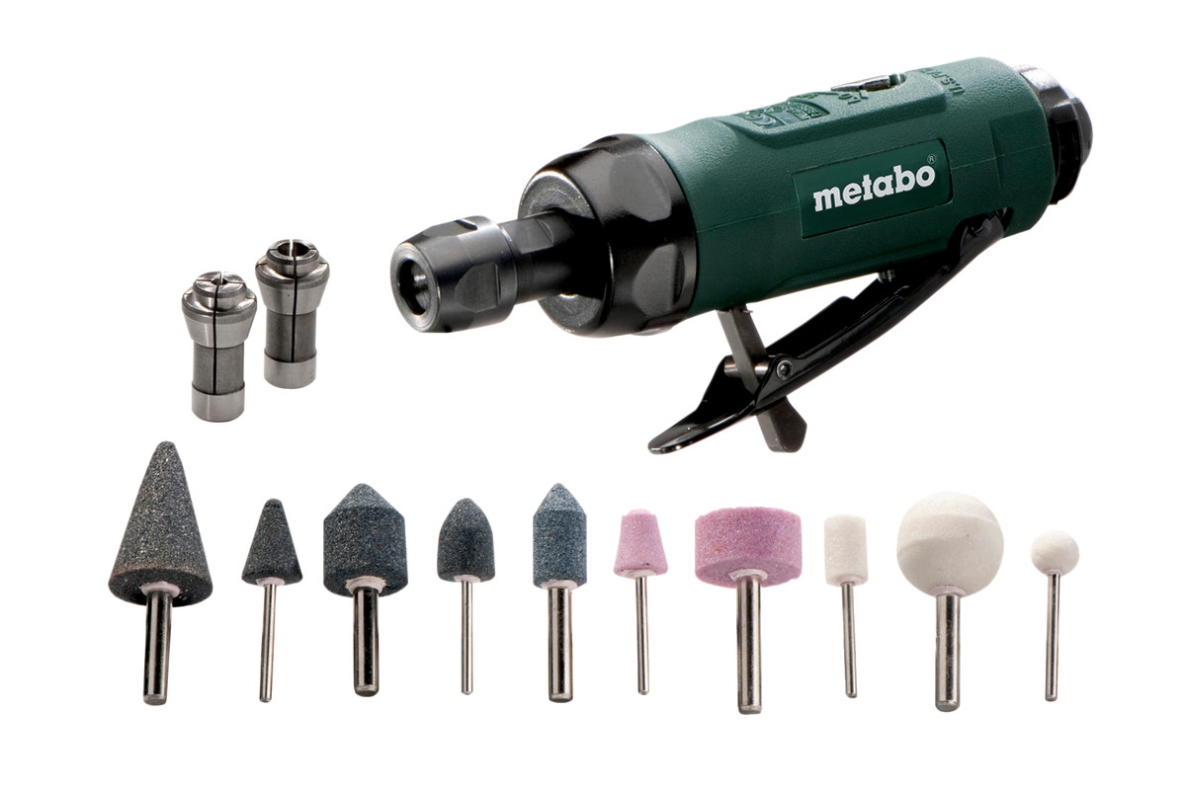 Metabo 604116500 DG 25 Set Meuleuse droite à air comprimé