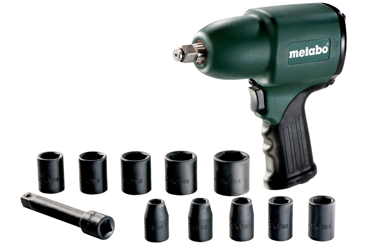 Metabo 604118500 DSSW 360 Set 1/2" Clé à chocs à air comprimé avec douilles