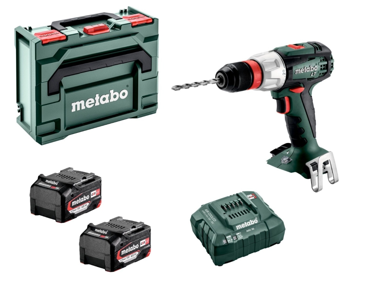 Metabo 602104500 BS18LT Quick Perceuse-visseuse sans fil