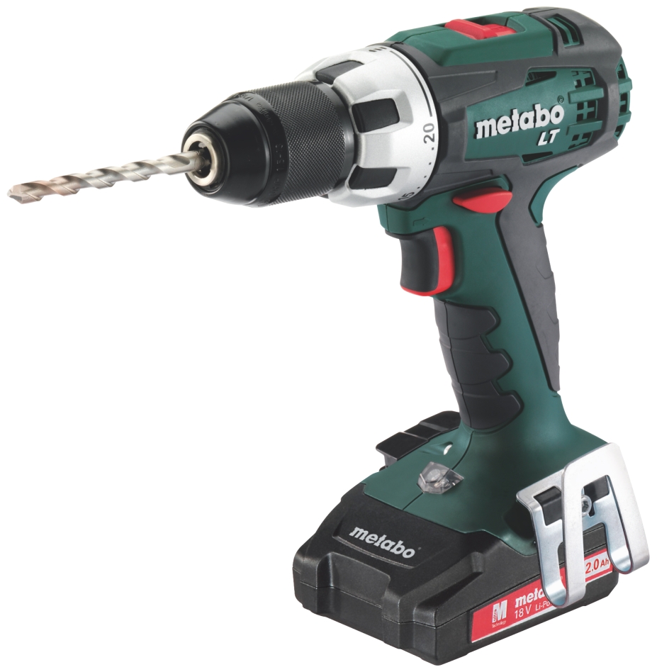 Metabo 602102530 BS18LT Compact Perceuse-visseuse sans fil 18V 2,0Ah Li-Ion