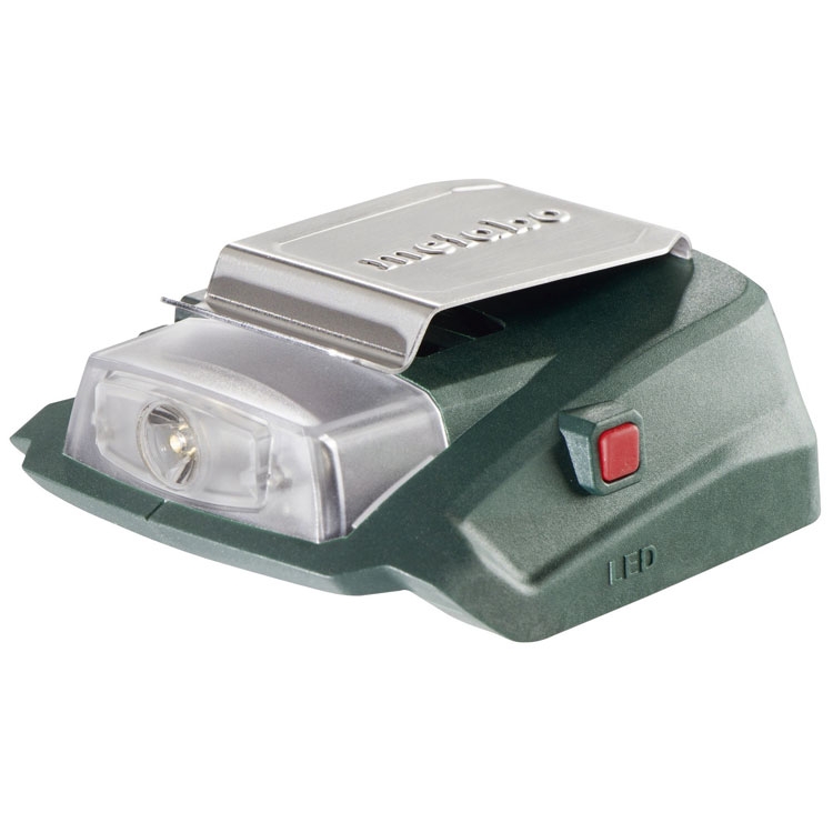 Metabo 600288000 PA 14.4-18 Adaptateur d'alimentation Accu LED-USB