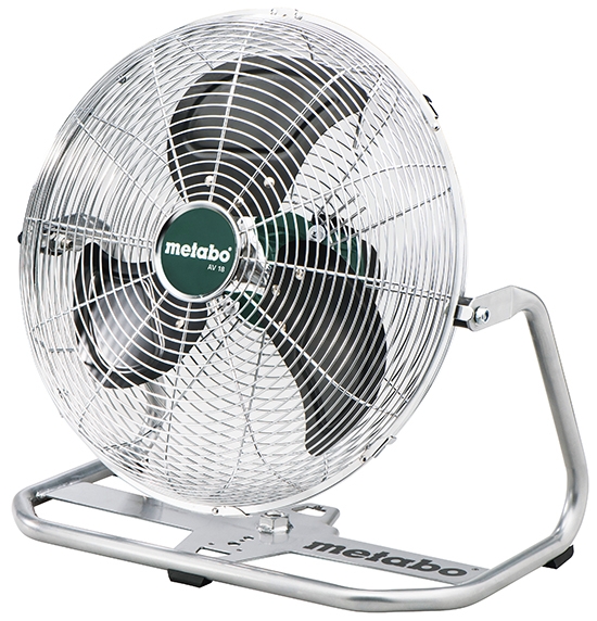 Metabo 606176850 AV18 Ventilateur sans fil 18V