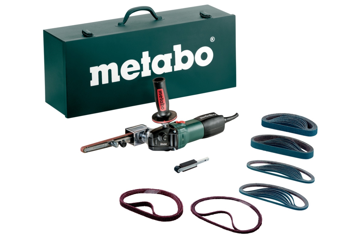 Metabo 602244500 Limeuse à bande bfe 9-20 coffret avec set d'accessoires