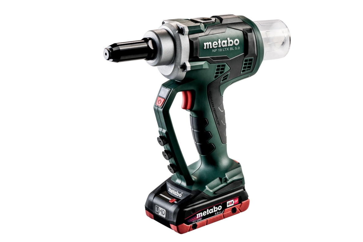 Metabo 619002800 NP 18 LTX BL 5.0 Batterie Pince à rivets aveugles 18V 4.0Ah LiHD