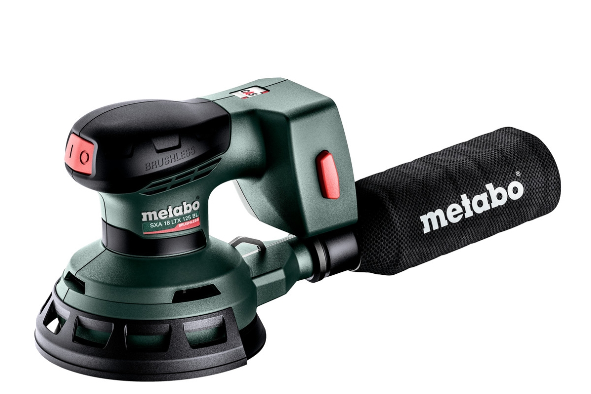 Metabo 600146850 SXA 18 LTX 125 BL ponceuse excentrique sans fil 18V hors batteries et chargeur