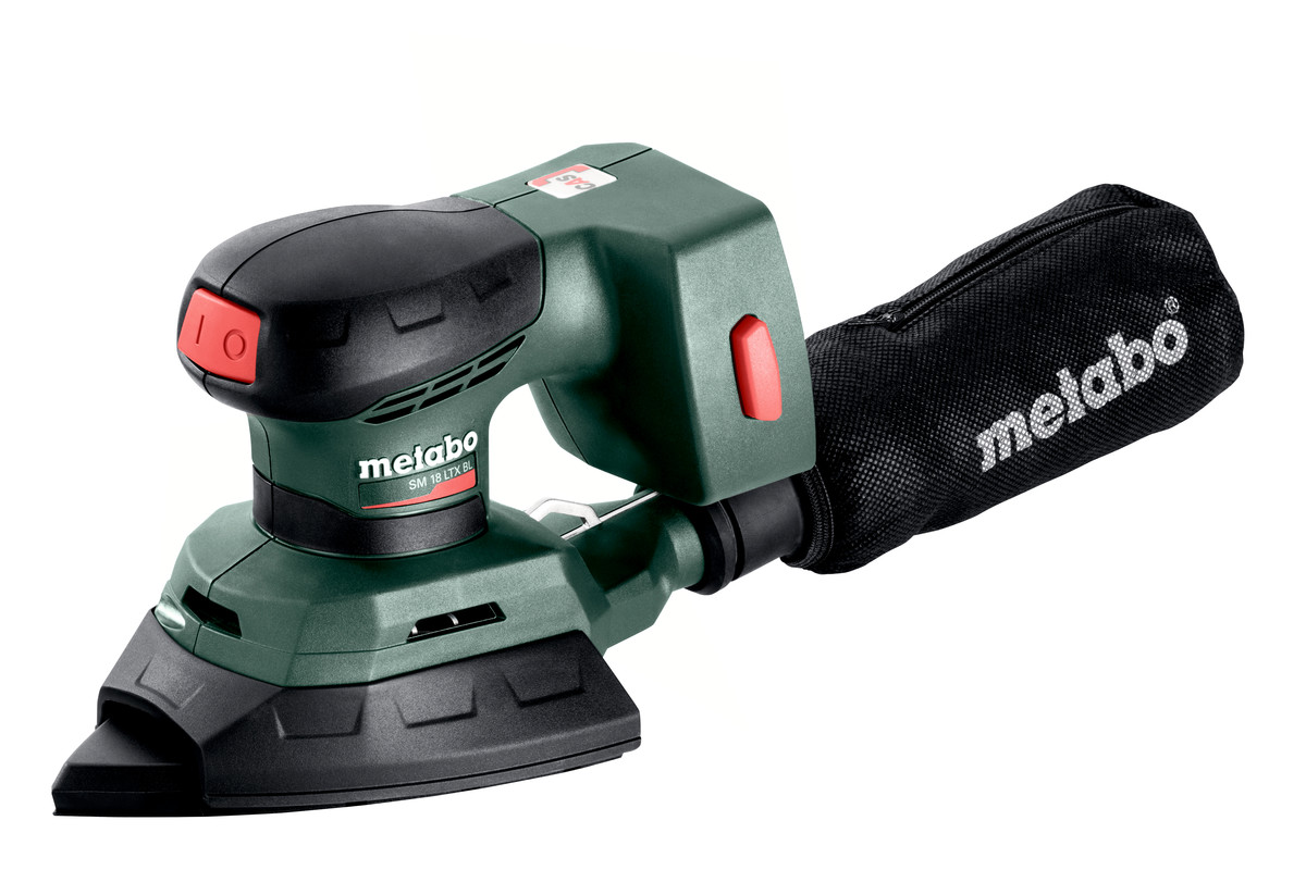 Metabo 602089850 SM 18 LTX BL ponceuse sans fil 18 volts hors batteries et chargeur