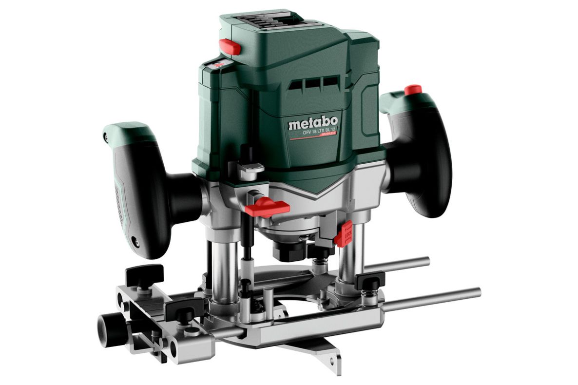 Metabo 601743840 OFV 18 LTX BL 12 toupie sans fil 18V hors batterie et chargeur