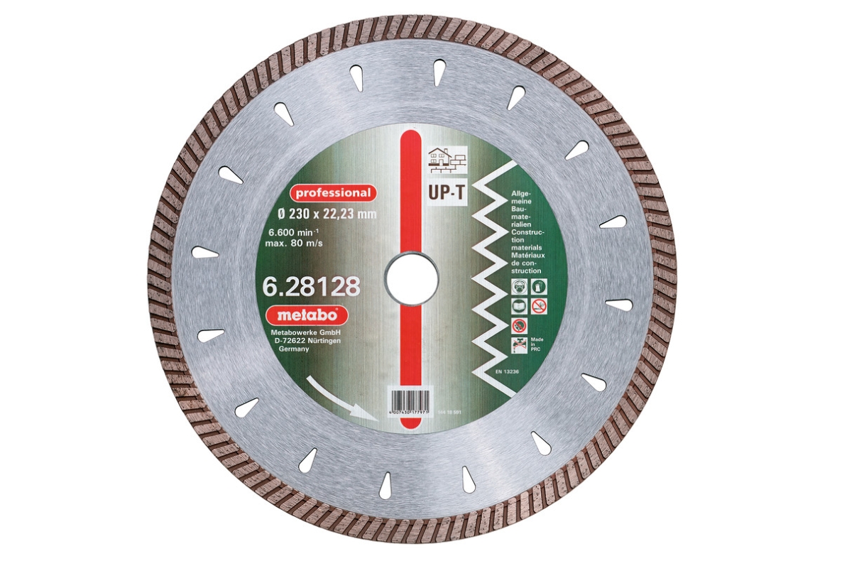 Metabo Accessoires 628125000 Scie à diamant 125mm ECO NSUE1253TN