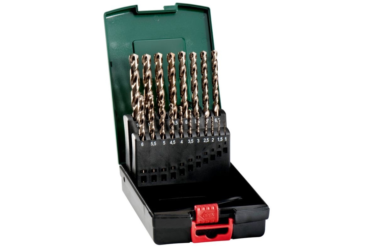 Metabo Accessoires 627671000 Jeu de mèches HSS-Co "SP", (19 pièces)
