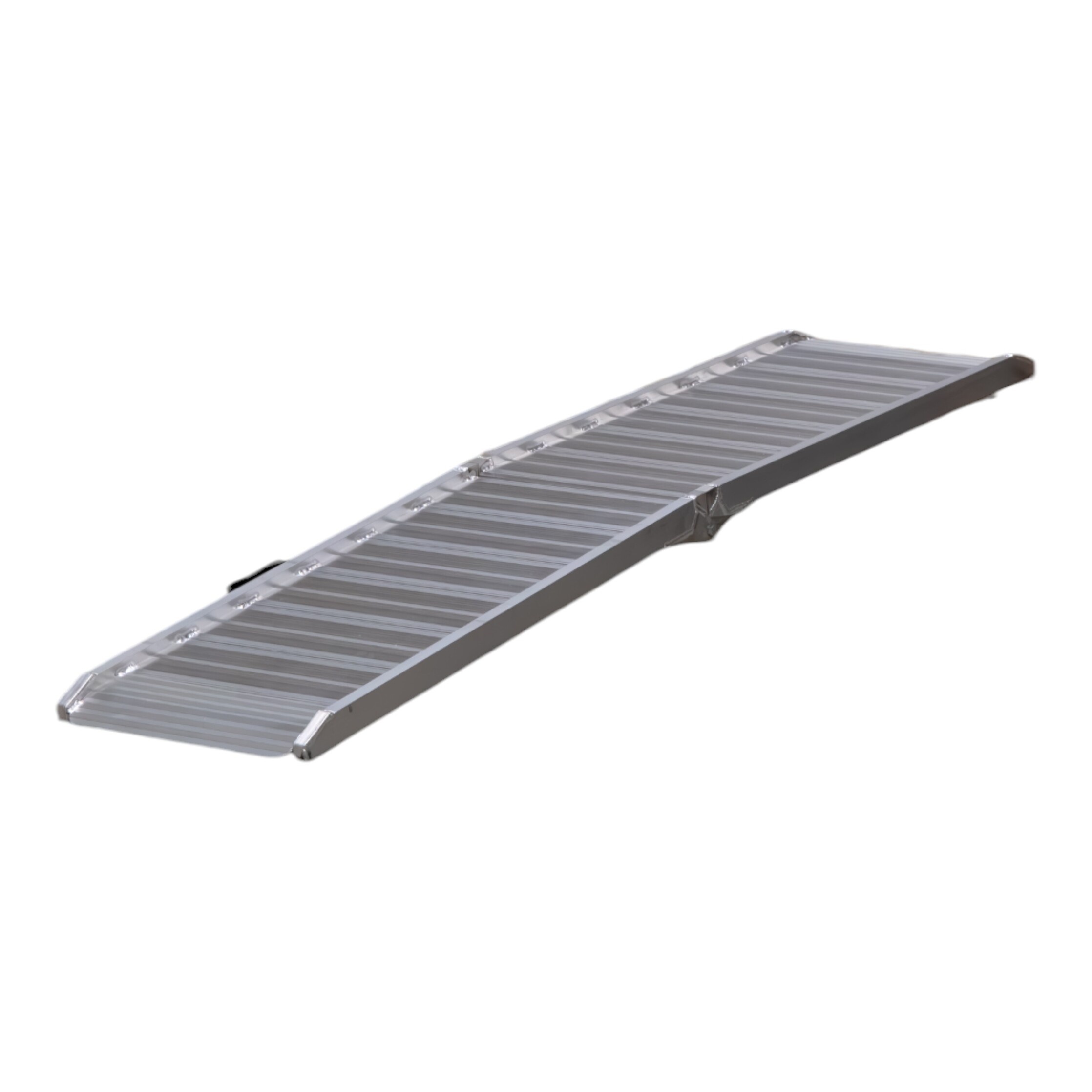 Metal Works 754751826 AOP2002 Rampe de chargement aluminium 400kg 2130 x 500mm repliable largeur utilisable 450mm