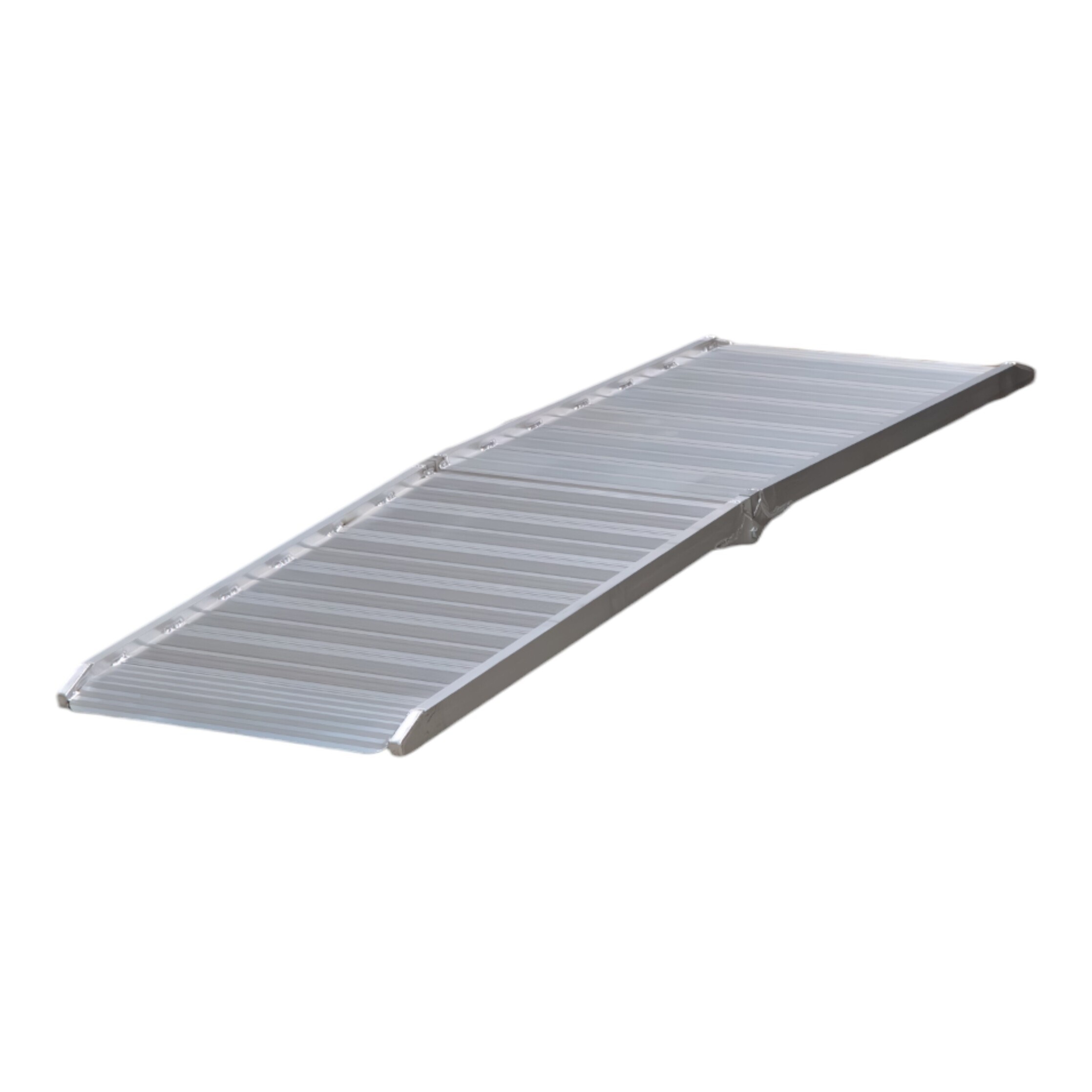 Metal Works 754751827 AOP2003 Rampe de chargement aluminium 400kg 2130 x 700mm repliable largeur utilisable 650mm