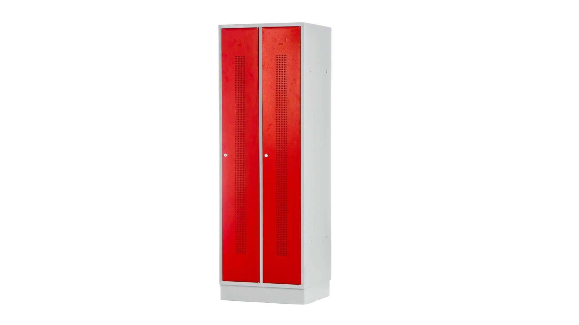 Metal Works 856001621 KL20R Armoire 2 portes rouges perforées