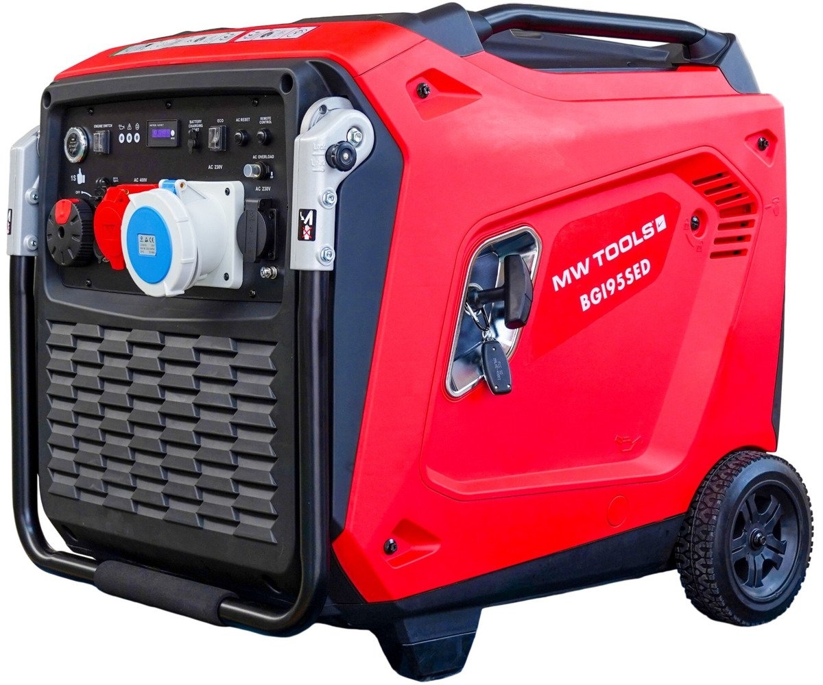 Metal Works 724562447 Générateur à essence à onduleur BGI95SED, 9,5 kW, 3x400 V + 230 V