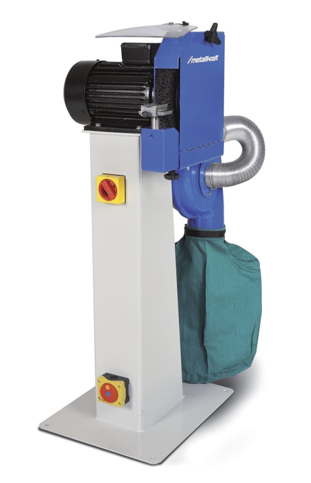 MetallKraft 713730251 BEG250S Brosseuse 250 mm avec aspiration