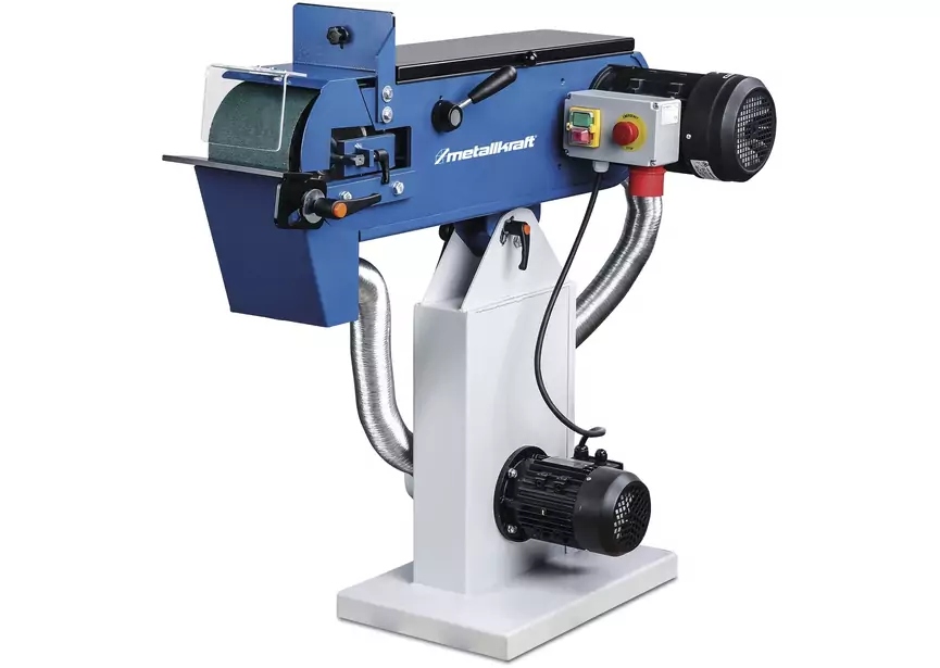 MetallKraft 713712151 MBSM150-20 AS Ponceuse à bande métallique 3x400V avec extraction