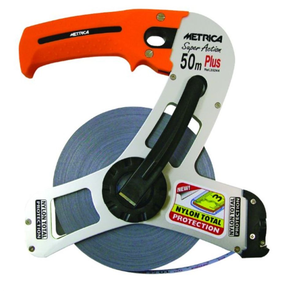 Metrica MT-39244V SUPER ACTION PLUS Surveyor 50m steel strap CLASS II 