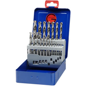 Bohrcraft 11201310025 Jeu de forets MG13 BC HSS-G DIN 338 // 1-13x0.5 / 25 pièces