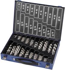 Bohrcraft 11201410170 Jeu de forets MG170 BC HSS-G DIN 338 // 1-10x0.5/170-pièces