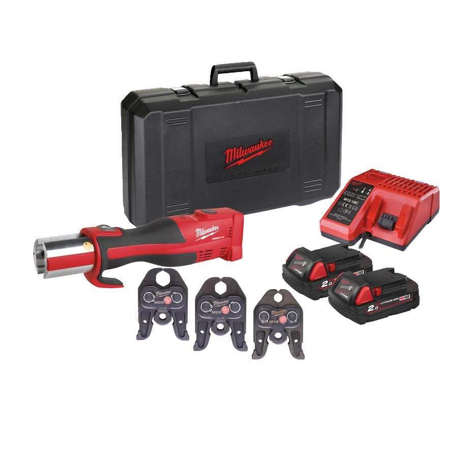 Milwaukee 4933451133 BRUSHLESS Sertisseuse FORCE LOGIC™ M18 BLHPT-202C M-SET