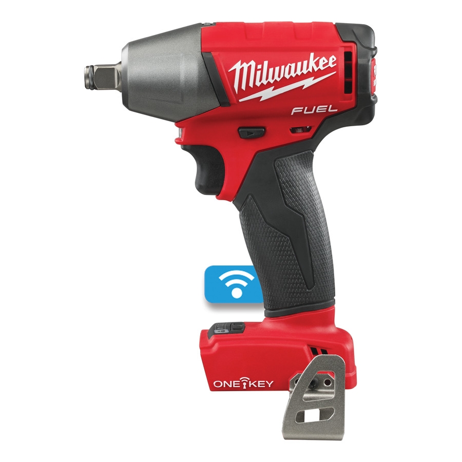 Milwaukee 4933459198 M18 ONEIWF12-0X One-Key 1/2" Fuel Accu Impact Wrench 18V excl. batteries et chargeur