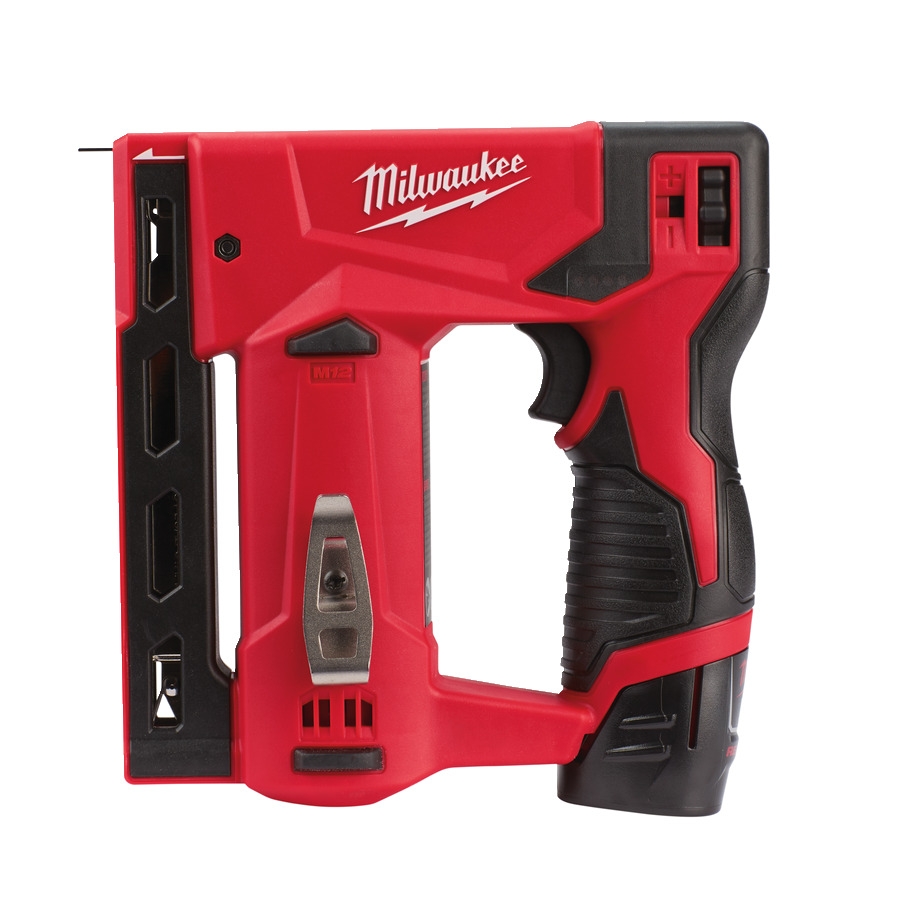 Milwaukee 4933459635 M12 BST-202X Agrafeuse Accu 12V 2.0Ah Li-Ion