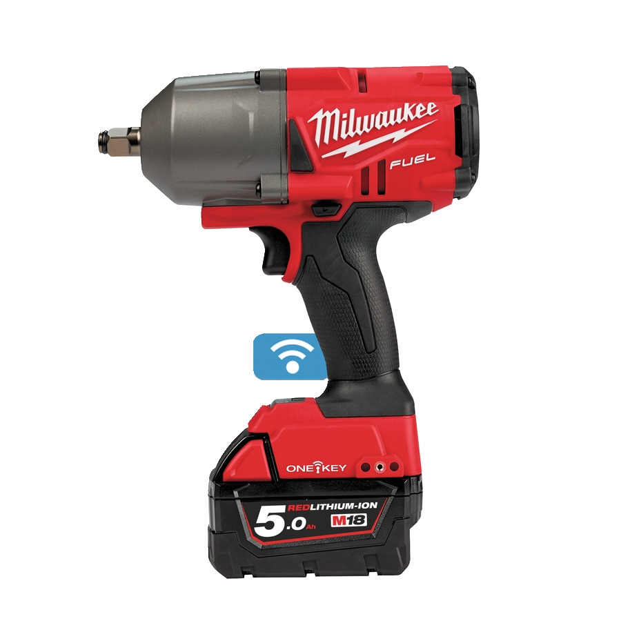 Milwaukee 4933459727 M18 OneFHIWF12-502X Clé à chocs à batterie 1/2" 18V 5.0Ah Li-Ion